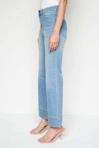 The Fit And Flare Denim, Light Blue, image 3